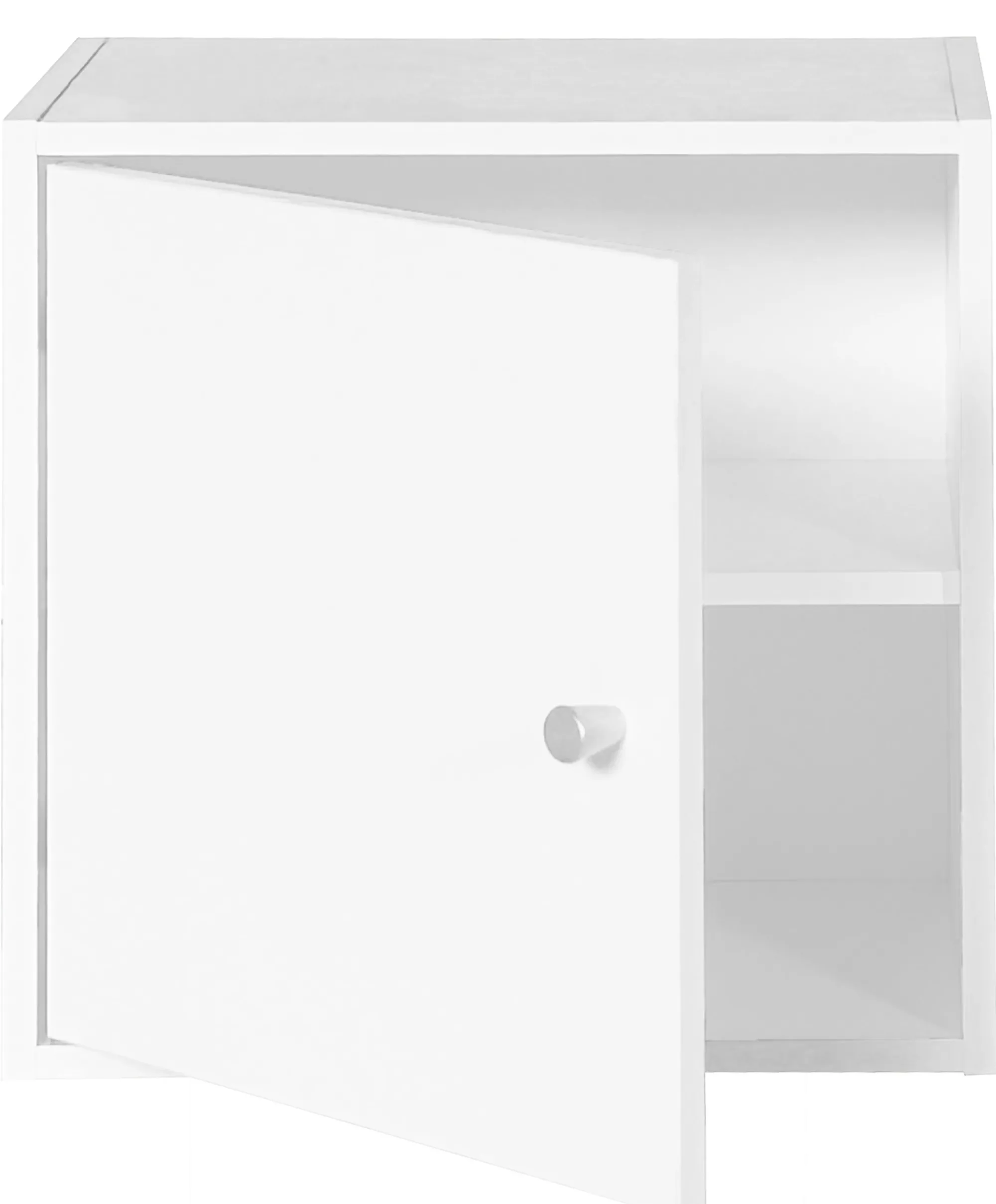 Homeville Drammen væghængt hvid 35,4x35,4x25cm