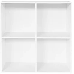 Homeville Drammen væghængt hvid 69,6x69,6x30cm