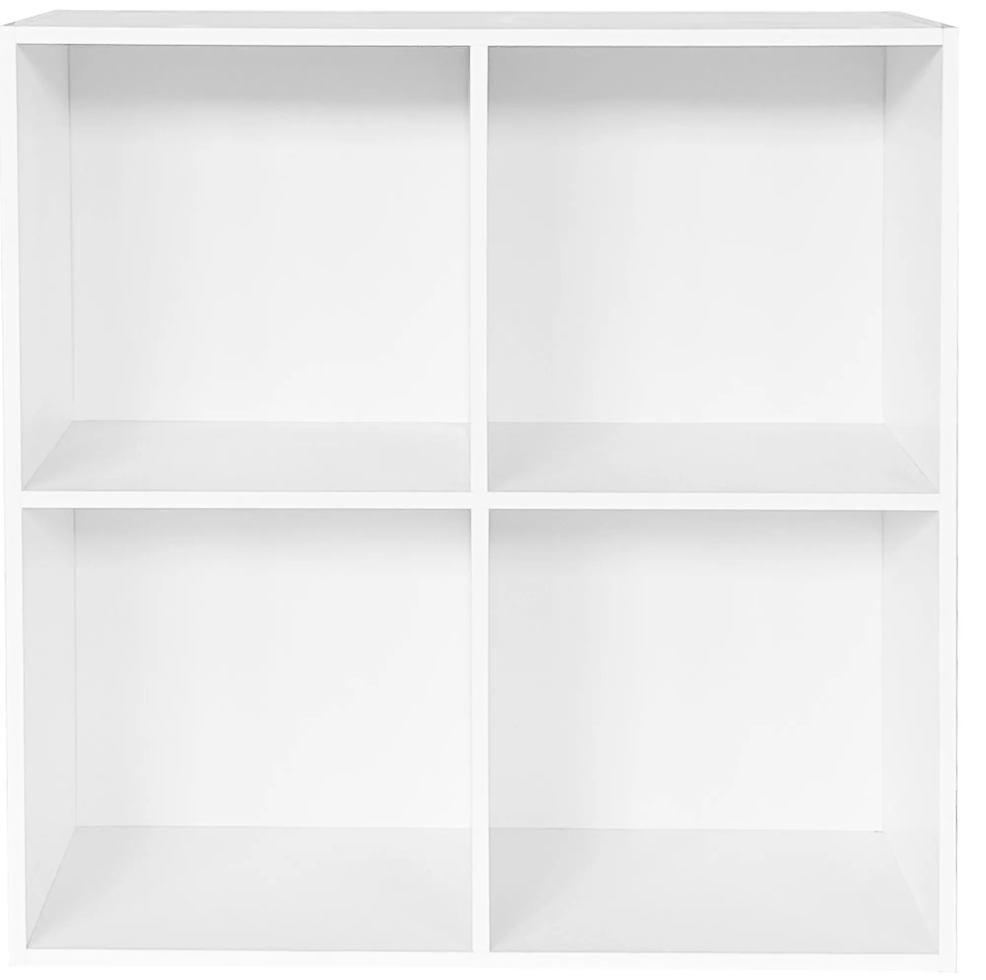 Homeville Drammen væghængt hvid 69,6x69,6x30cm