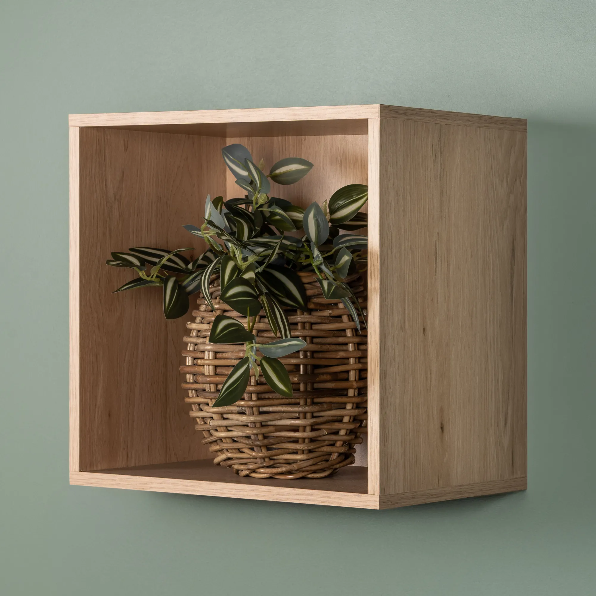 Homeville Drammen væghængt natur 35,4x35,4x25cm