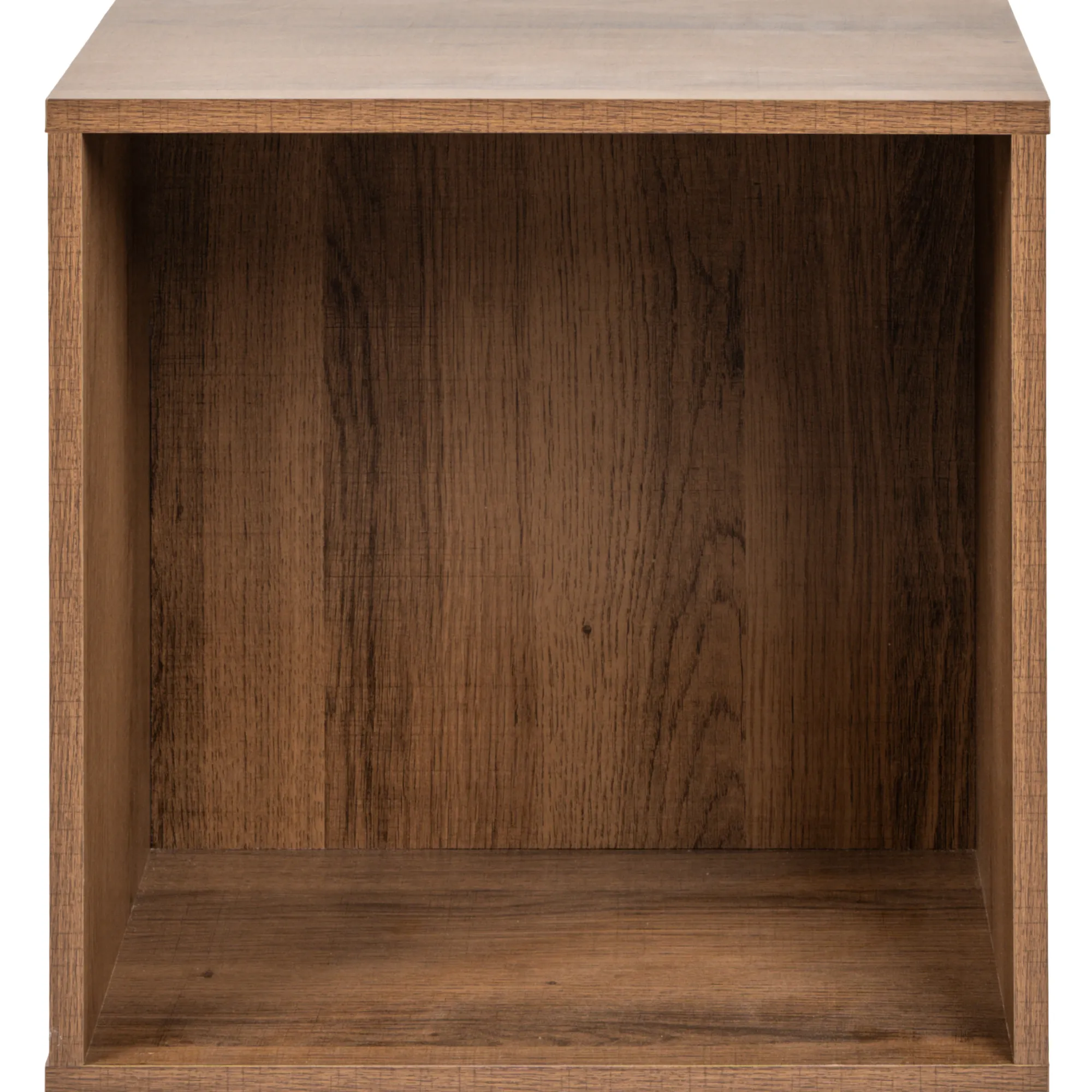 Homeville Drammen væghængt valnød 35,4x35,4x25cm