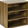 Homeville Drammen væghængt valnød 35,4x35,4x25cm