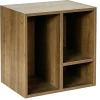 Homeville Drammen væghængt valnød 35,4x35,4x25cm