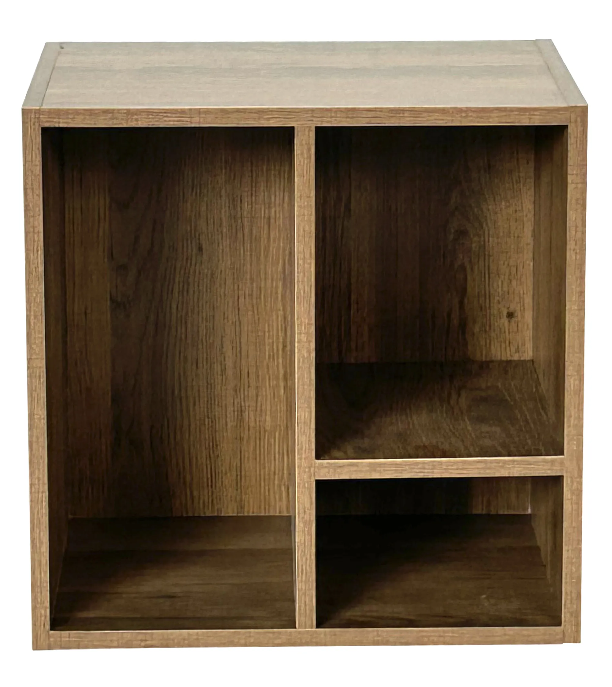 Homeville Drammen væghængt valnød 35,4x35,4x25cm