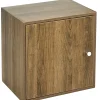 Homeville Drammen væghængt valnød 35,4x35,4x25cm