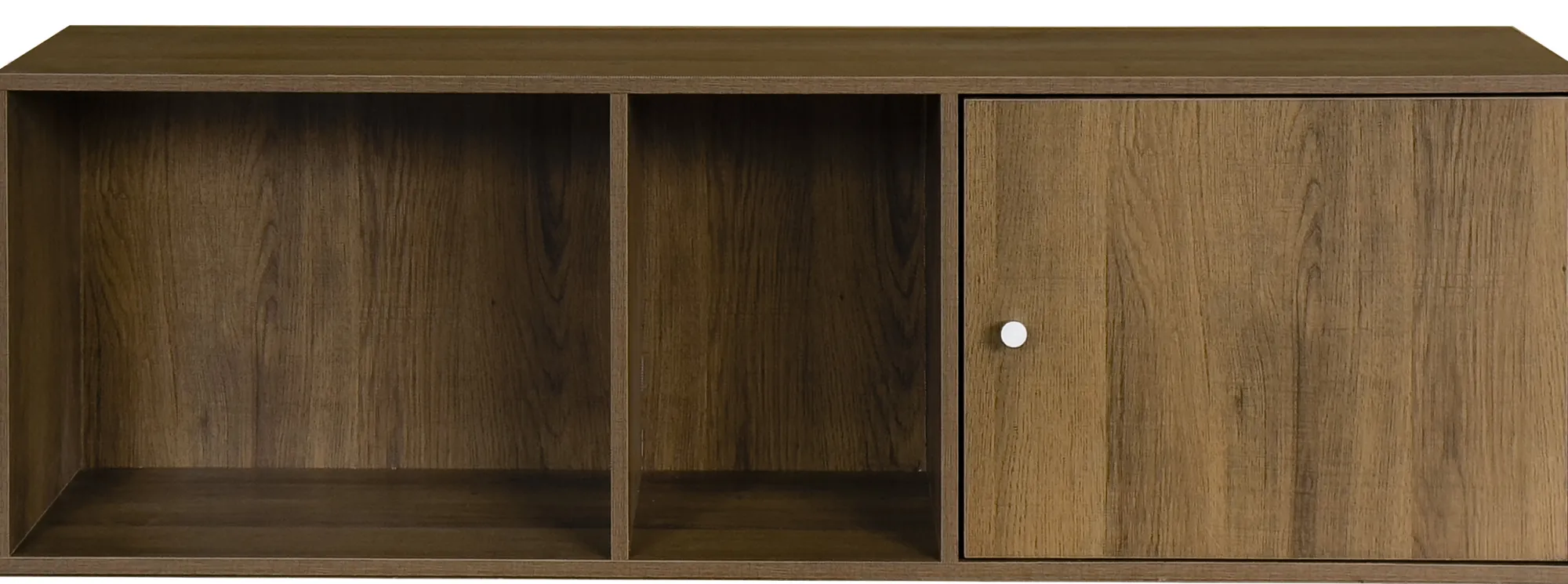Homeville Drammen væghængt valnød 115x30x36cm