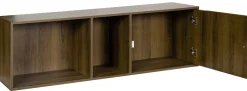 Homeville Drammen væghængt valnød 115x30x36cm