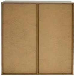 Homeville Drammen væghængt valnød 69,6x69,6x38cm