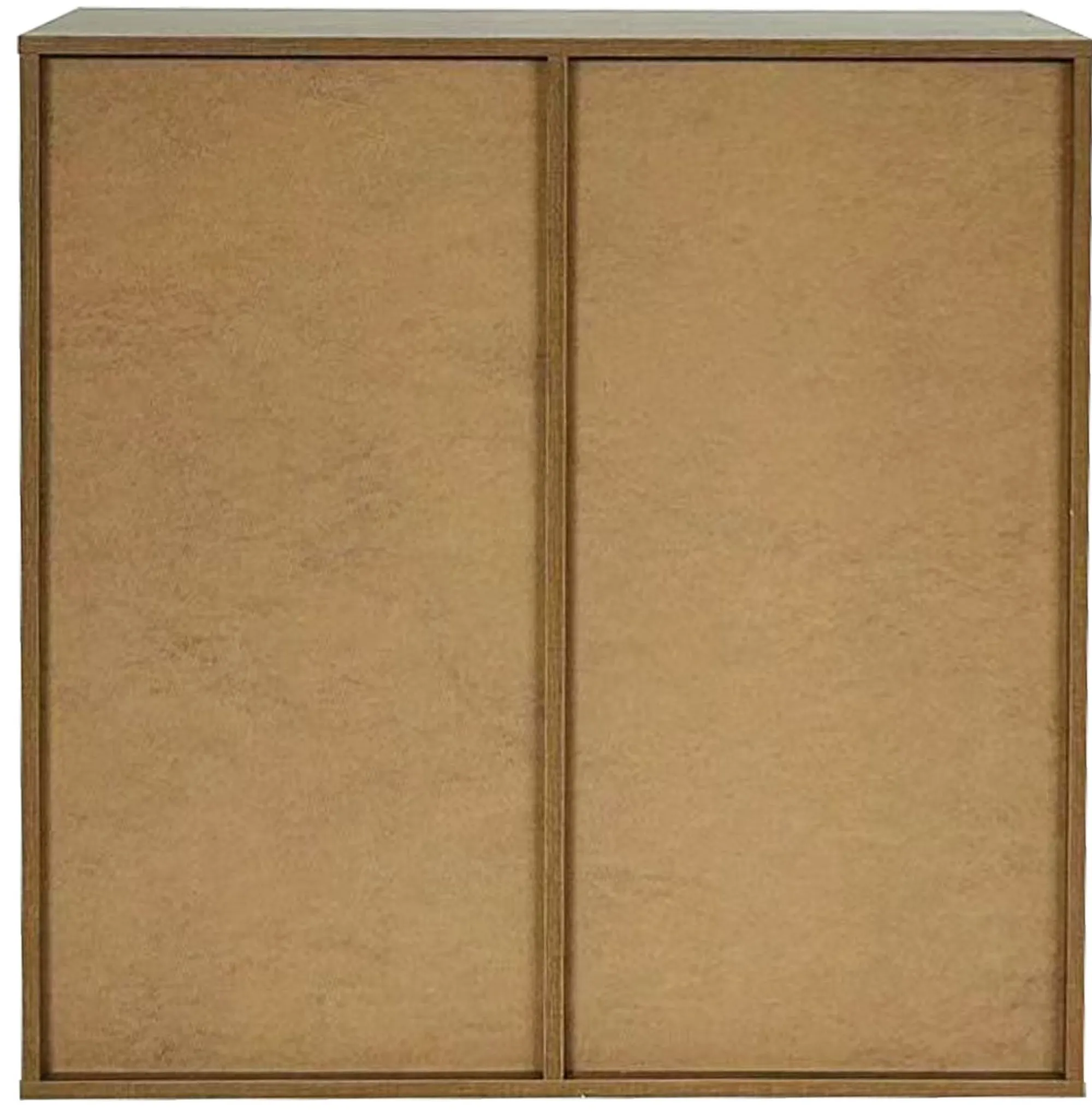 Homeville Drammen væghængt valnød 69,6x69,6x38cm