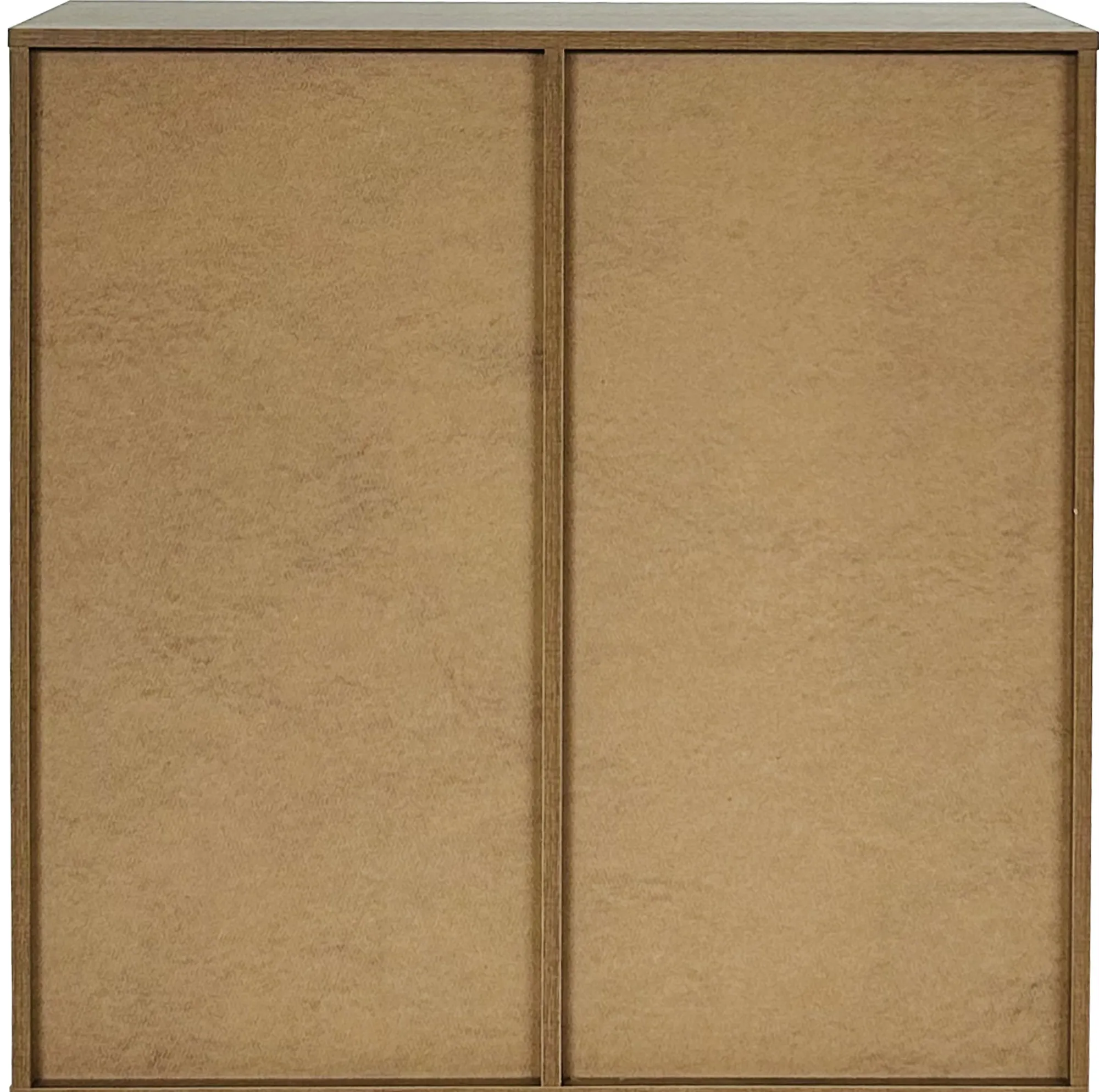 Homeville Drammen væghængt valnød 69,6x69,6x38cm