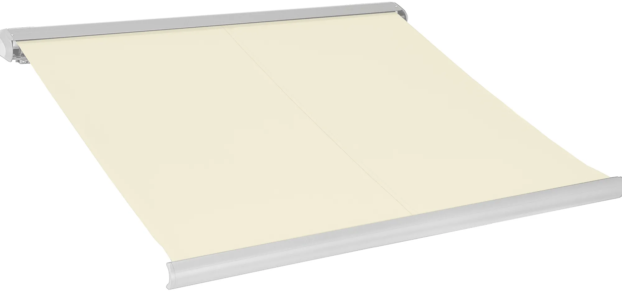 Essence Elektrisk markise lukket 300x250cm creme/hvid