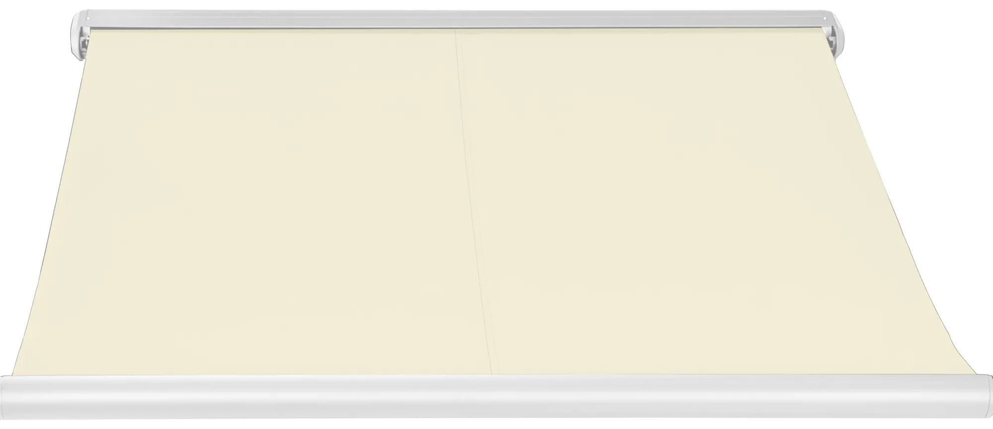 Essence Elektrisk markise lukket 300x250cm creme/hvid