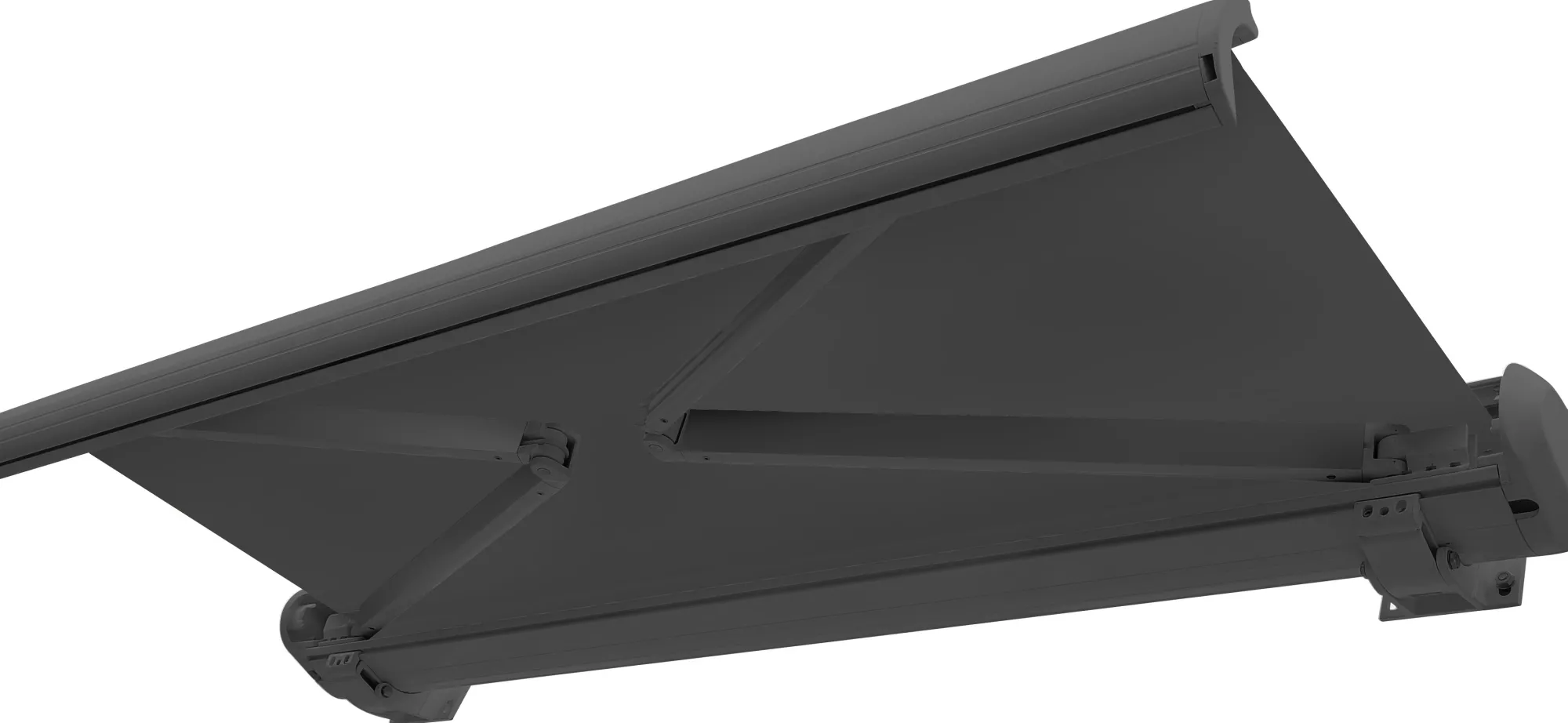 Essence Elektrisk markise lukket 300x250cm antracitgrå/antracitgrå