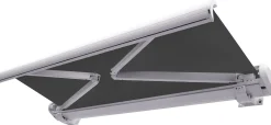 Essence Elektrisk markise lukket 300x250cm antracitgrå/hvid