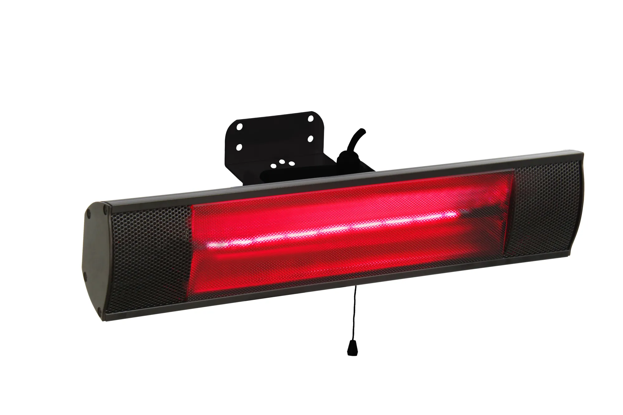 Heatus Elektrisk terrassevarmer 45x10x15cm sort