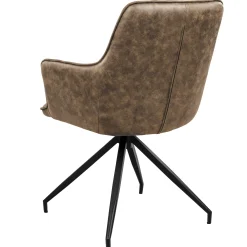 Homeville Elina med drejefunktion suede brun
