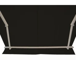 Essence åben elektrisk markise 350x300cm sort/hvid