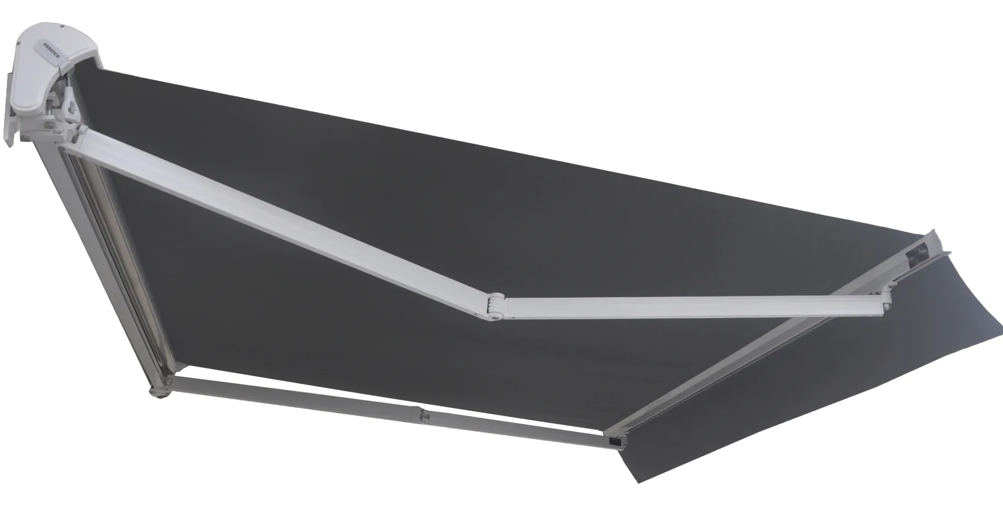 Essence åben elektrisk markise 300x250cm antracitgrå/hvid