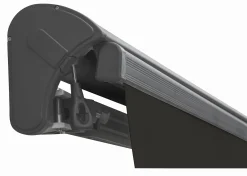 Essence åben elektrisk markise 400x300cm sort/antracitgrå
