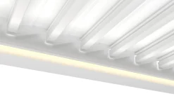 Essence elektrisk LED pergola med lameltag 400x300cm hvid