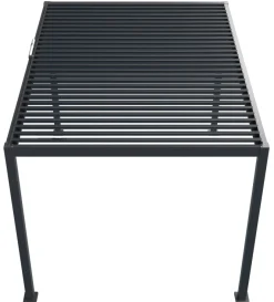 Essence elektrisk pergola med lameltag 400x300cm antracit
