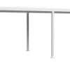 Essence elektrisk pergola med lameltag 600x300cm hvid