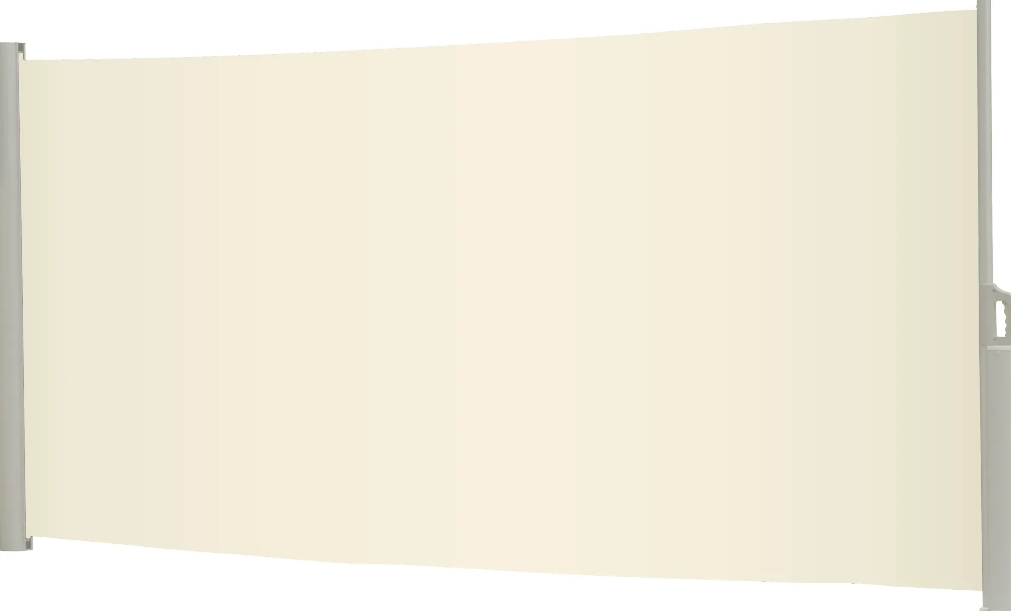 Essence læsejl lukket 300x120cm creme/hvid
