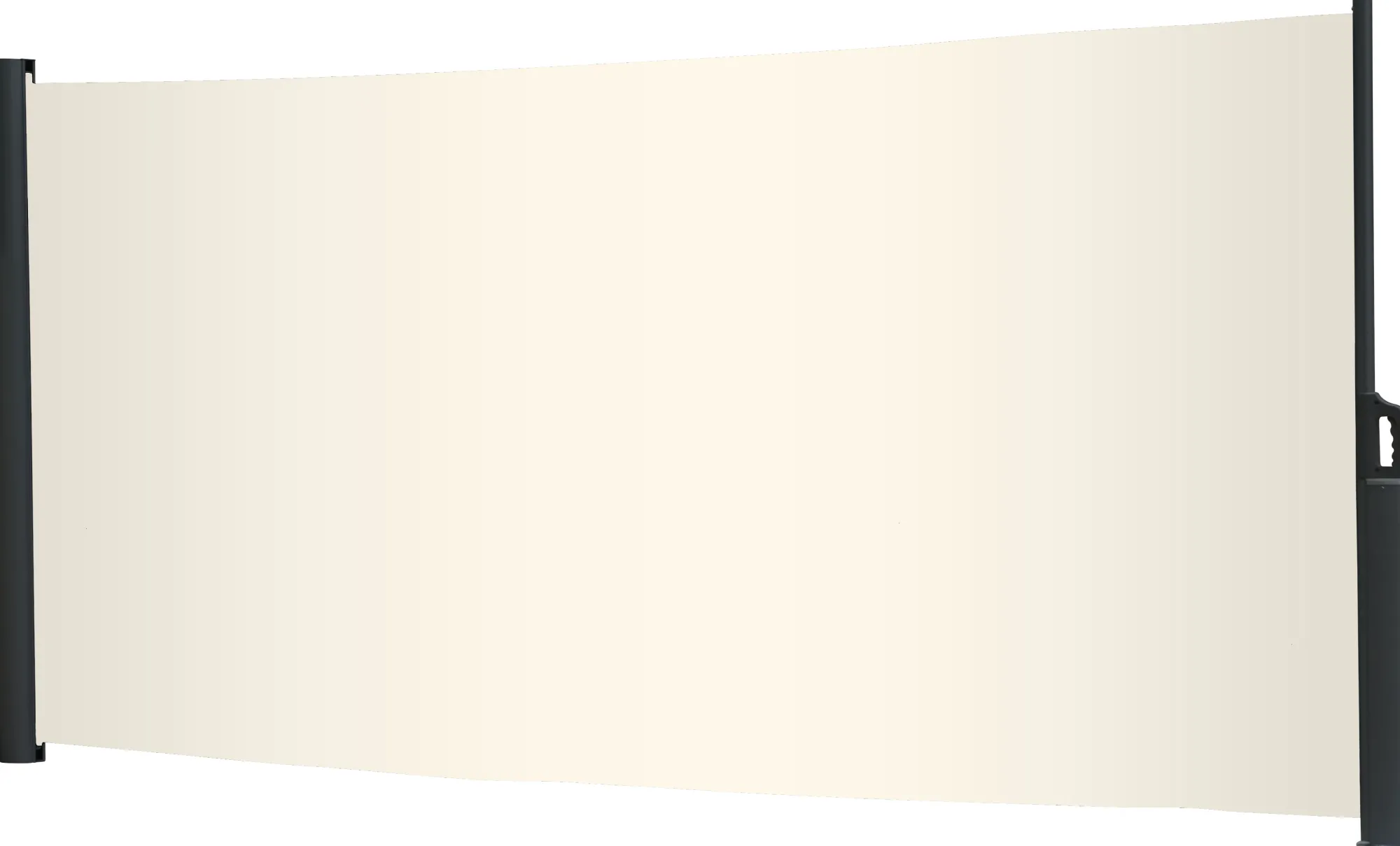 Essence læsejl lukket 400x140cm creme/sort