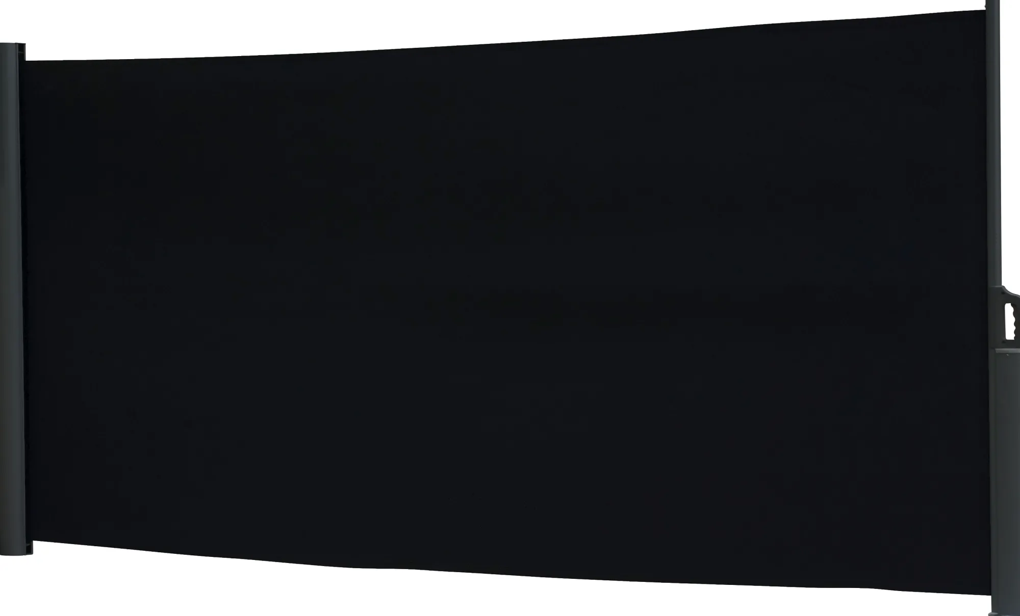 Essence læsejl lukket 400x140cm sort/sort