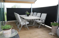 Essence læsejl lukket 500x140cm sort/sort