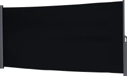 Essence læsejl lukket 500x160cm sort/antracitgrå