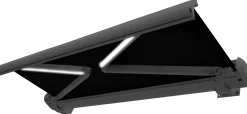 Essence Premium LED lukket 350x250cm sort/antracitgrå