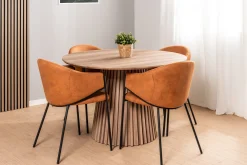 Homeville Felicia suede cognac