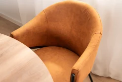 Homeville Felicia suede cognac