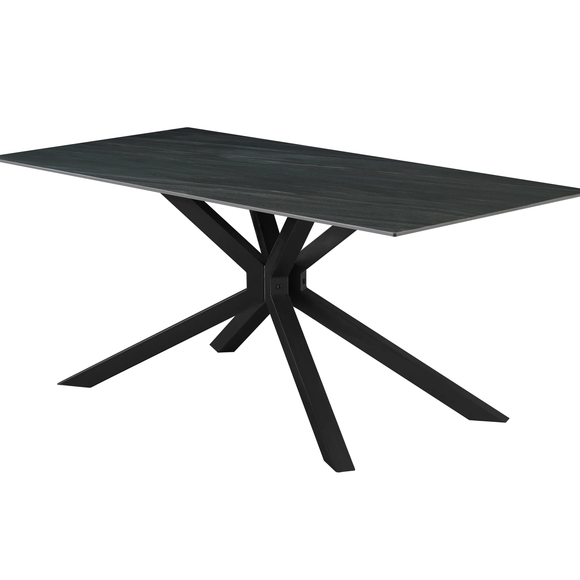 Homeville Felina 180x90x76cm mørkegrå/sort