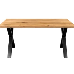 Homeville Firenze med krydsben 160x95x74cm eg natur/sort