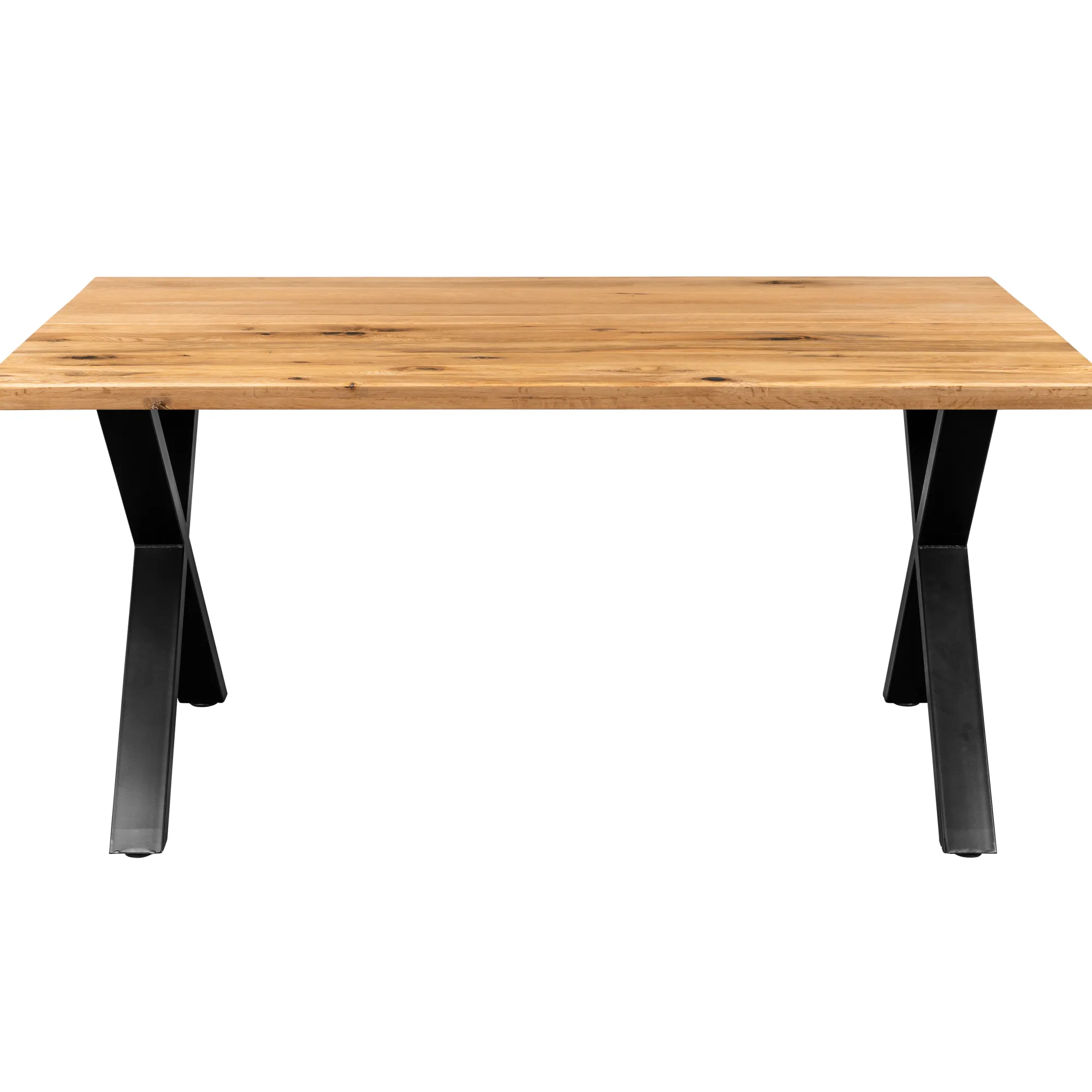 Homeville Firenze med krydsben 160x95x74cm eg natur/sort