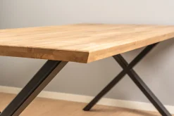 Homeville Firenze med krydsben 200x95x74cm eg natur/sort