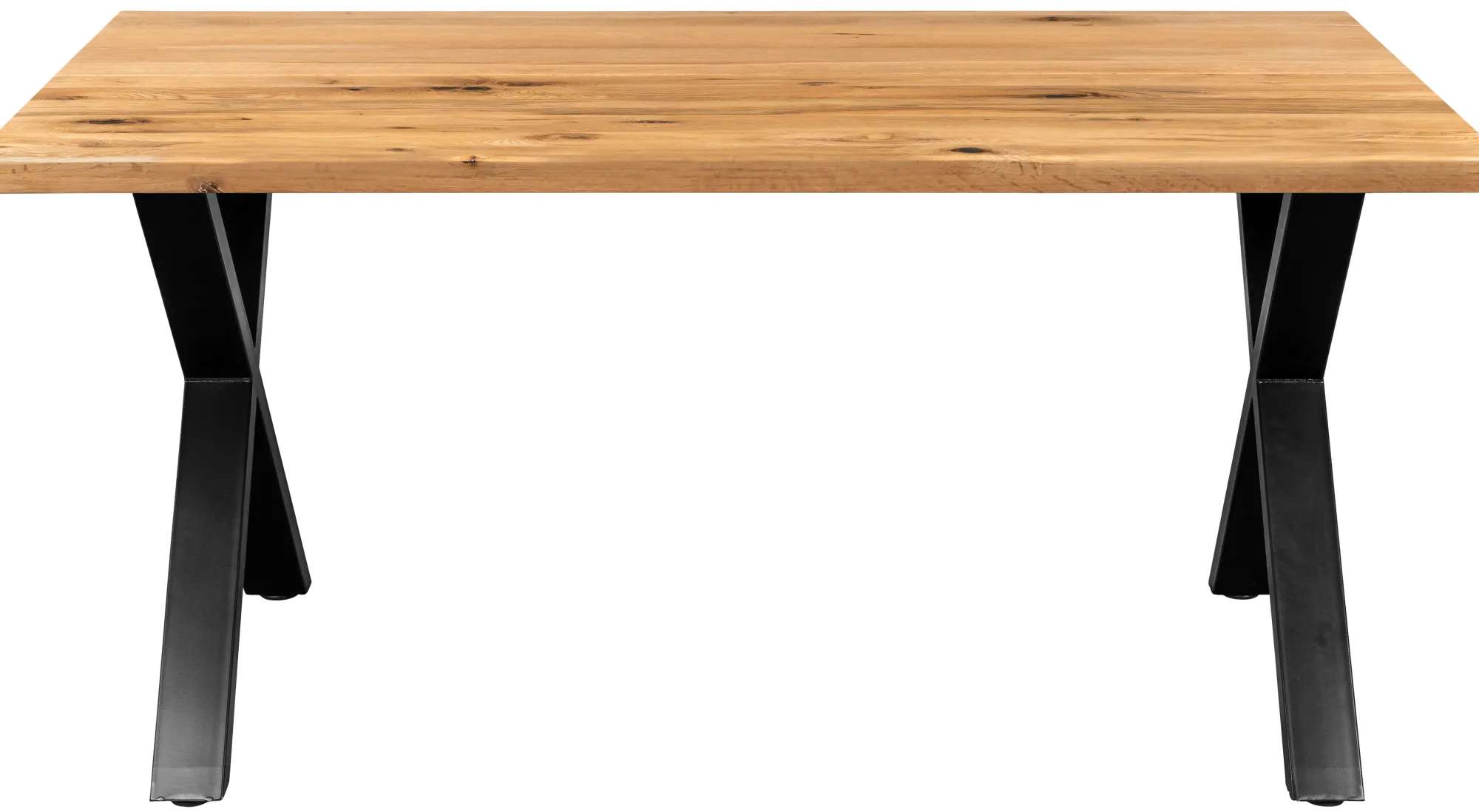 Homeville Firenze med krydsben 160x95x74cm eg natur/sort