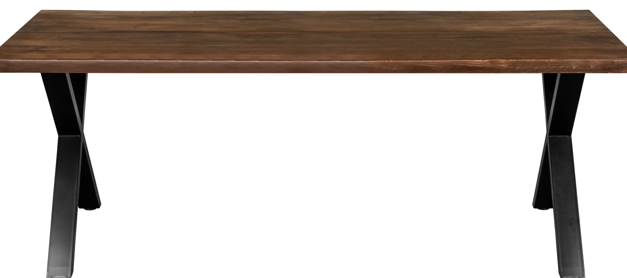 Homeville Firenze med krydsben 200x95x74cm eg smoked/sort