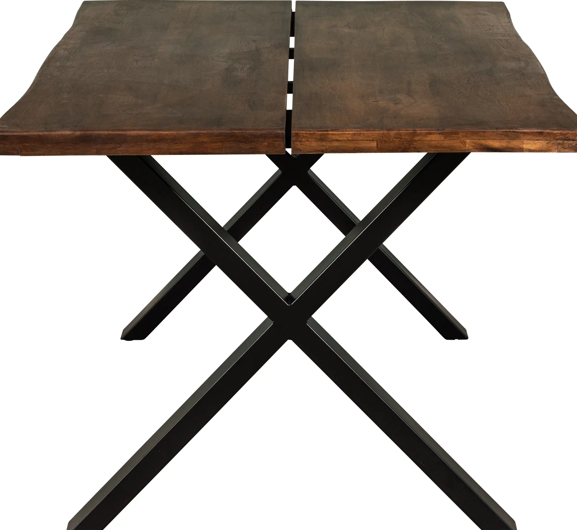 Homeville Firenze med krydsben 200x95x74cm eg smoked/sort