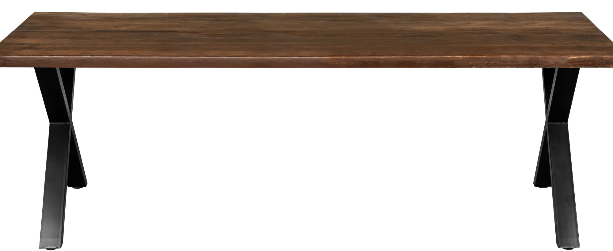 Homeville Firenze med krydsben 220x95x74cm eg smoked/sort