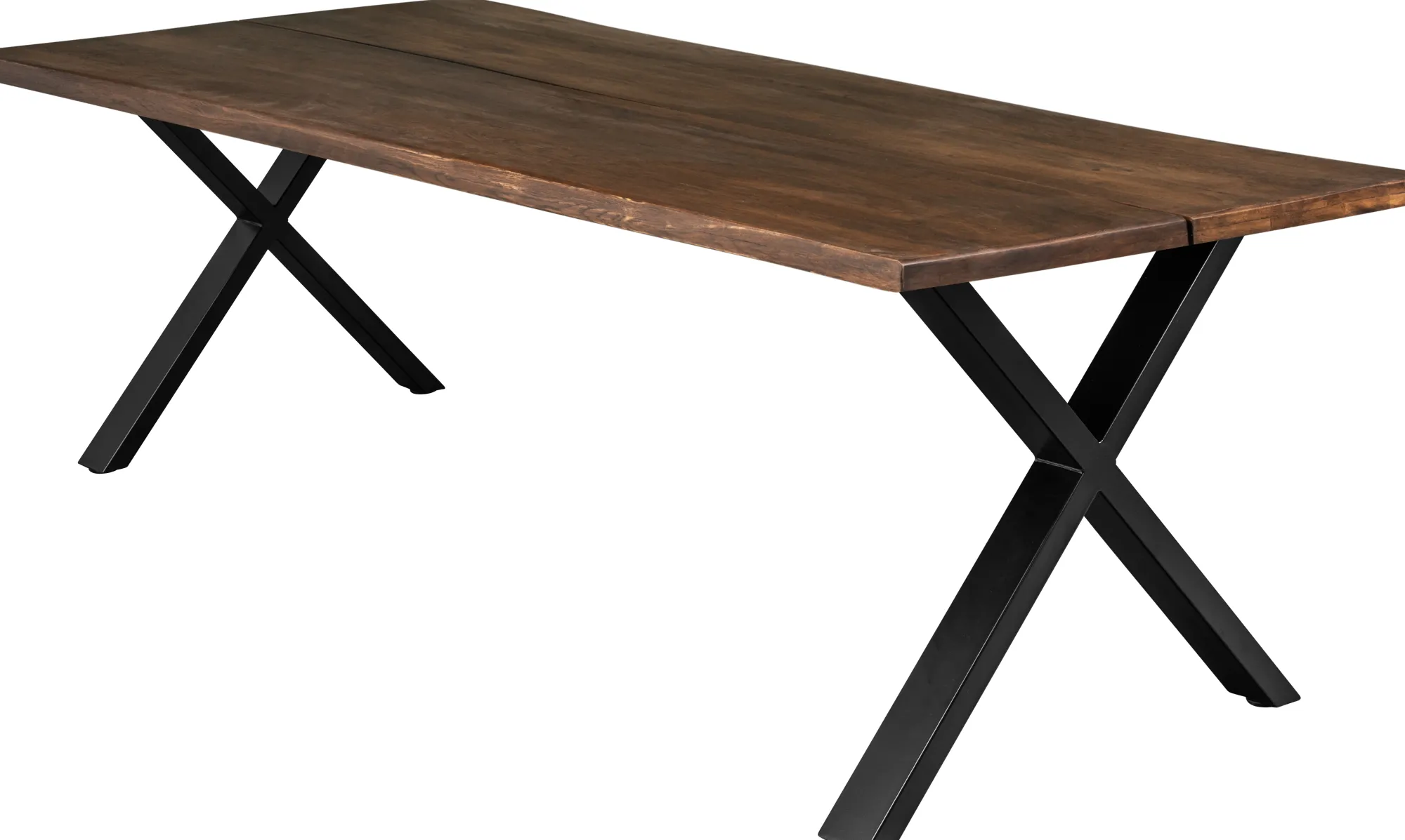 Homeville Firenze med krydsben 240x95x74cm eg smoked/sort