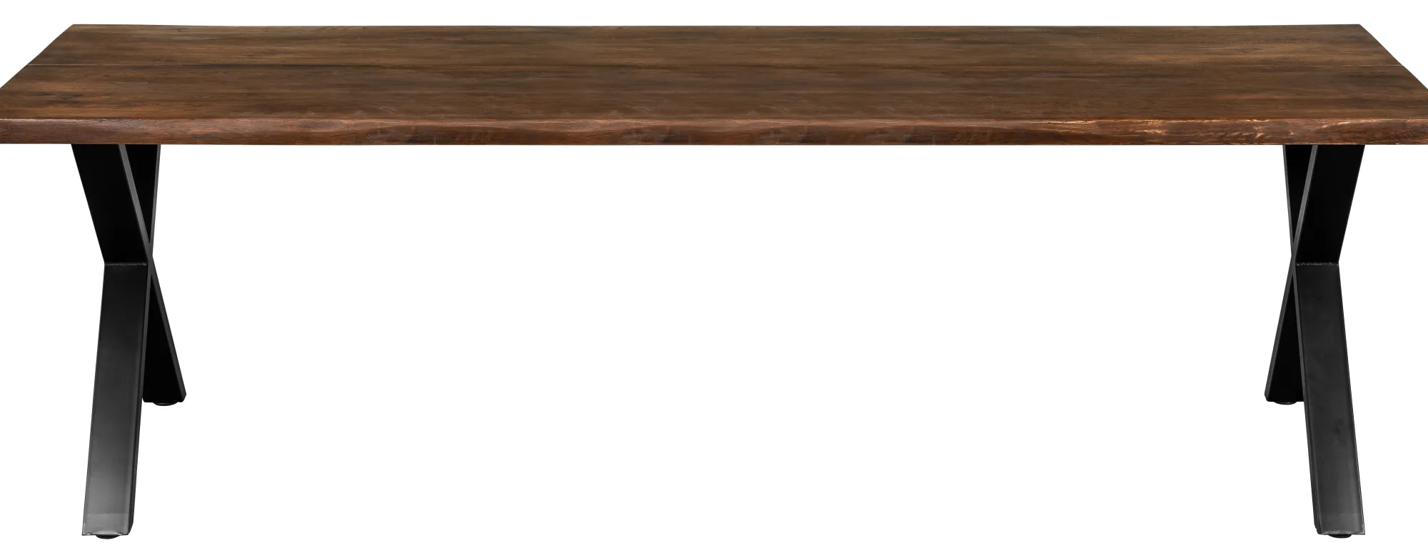 Homeville Firenze med krydsben 240x95x74cm eg smoked/sort