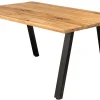 Homeville Firenze med skråben 160x95x74cm eg natur/sort