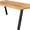 Homeville Firenze med skråben 200x95x74cm eg natur/sort