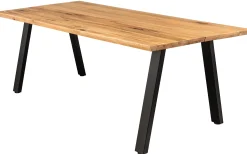 Homeville Firenze med skråben 200x95x74cm eg natur/sort