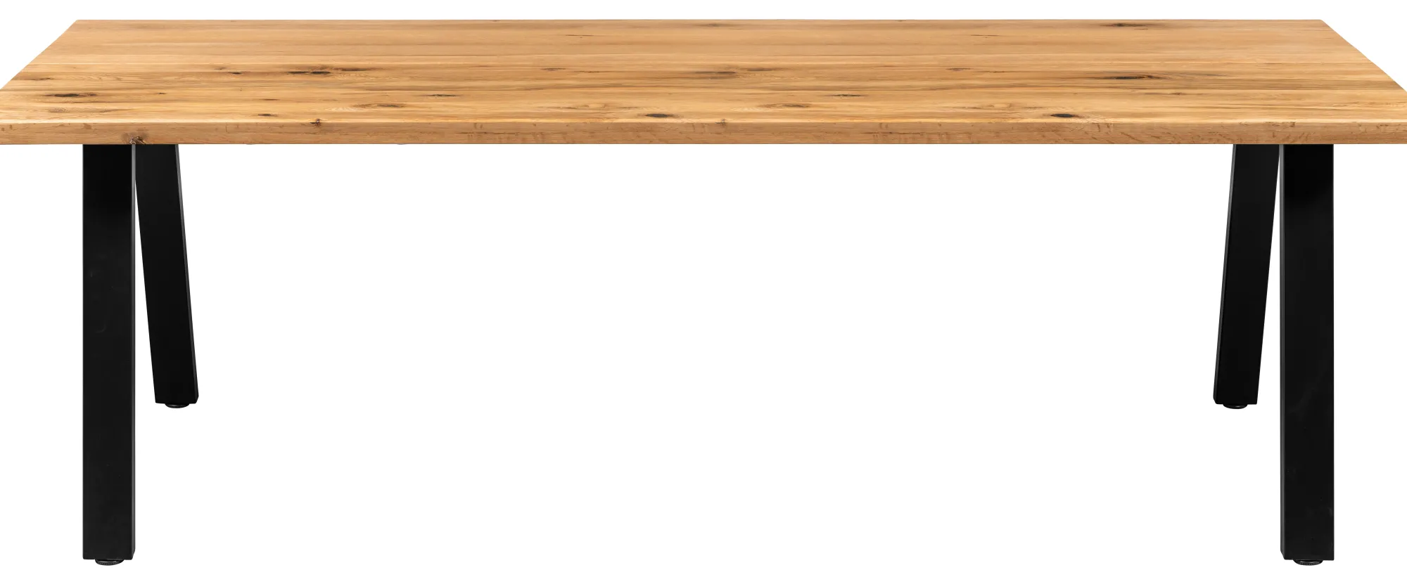 Homeville Firenze med skråben 220x95x74cm eg natur/sort