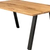 Homeville Firenze med skråben 160x95x74cm eg natur/sort
