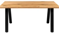Homeville Firenze med skråben 160x95x74cm eg natur/sort